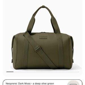 Dagne Dover XL Olive Green Duffel Bag